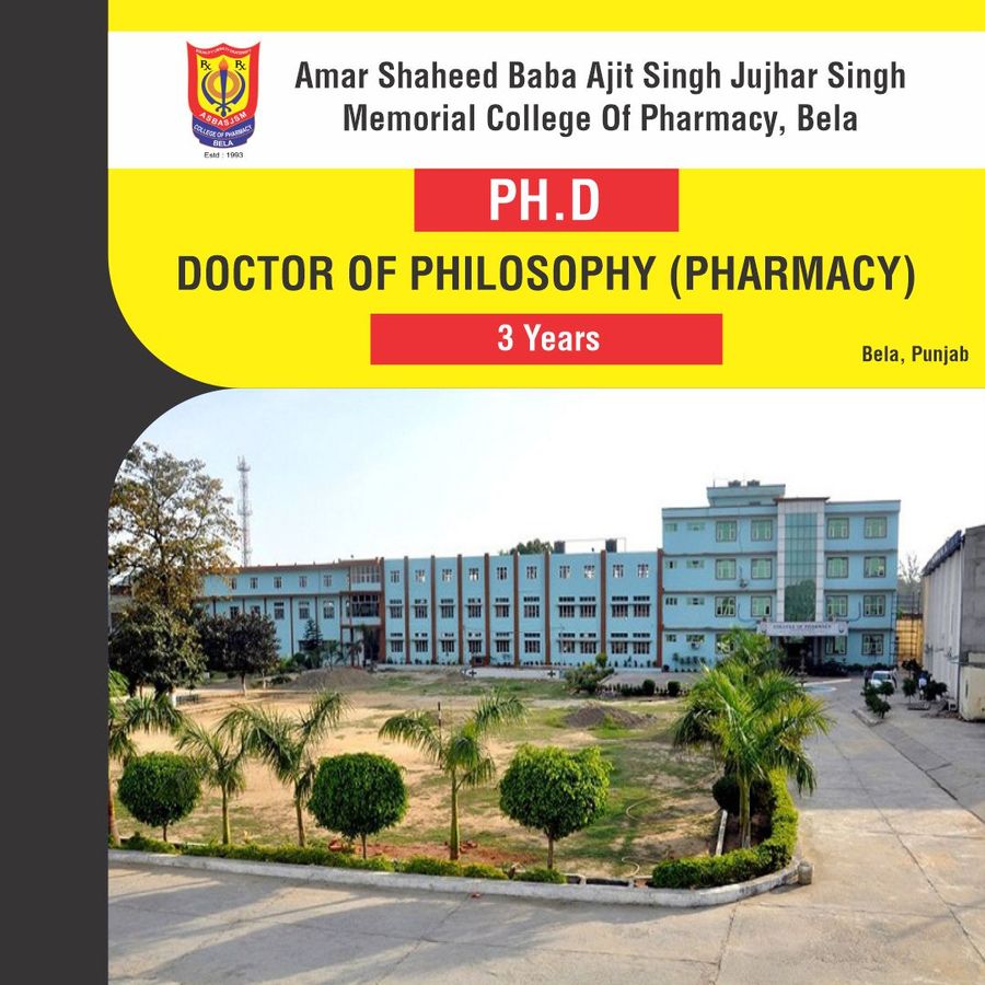 Amar Shaheed Baba Ajit Singh Jujhar Singh Memorial College of Pharmacy, Bela